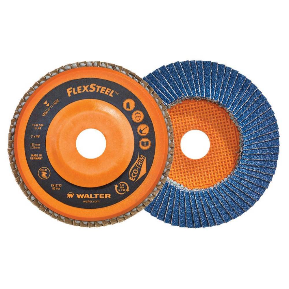 Flap Disc 4.1/2x7/8 gr 40 Lamelar Inox 15...