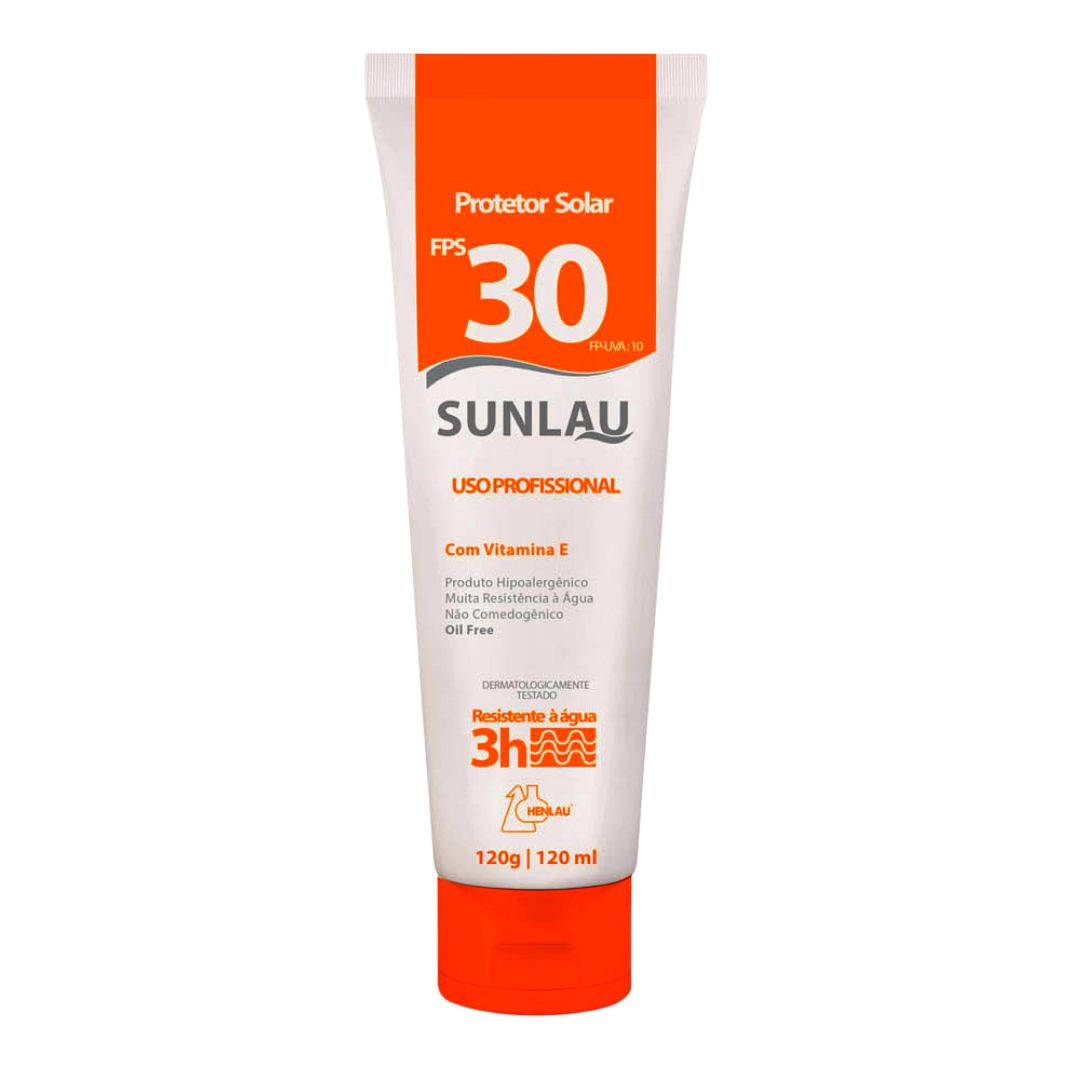 Protetor Solar FPS 30 120g Sunlau Vitamin...