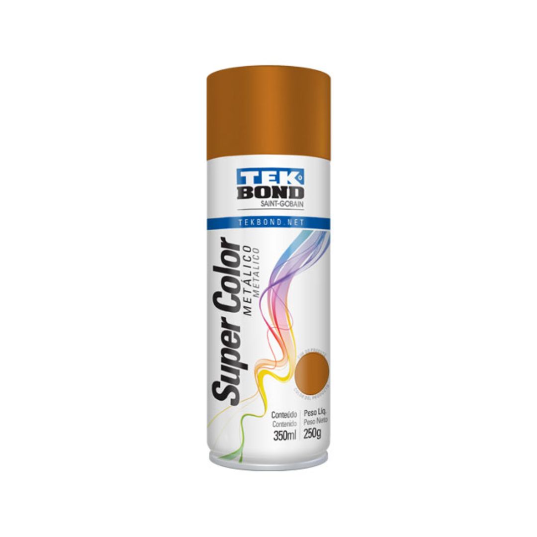 Tinta Spray Ouro Metálico 350ml (250g) Al...