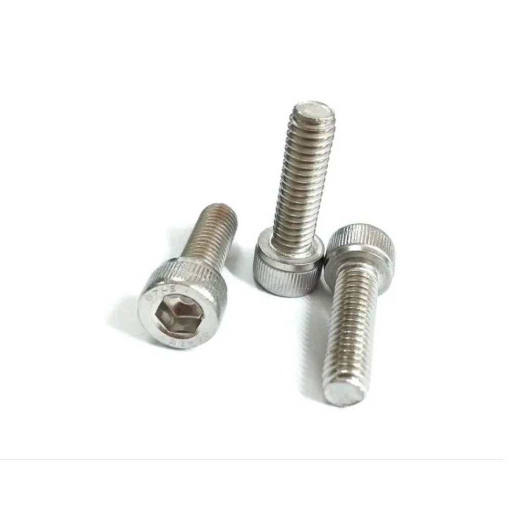 Parafuso allen cabeça cilíndrica inox m 4...